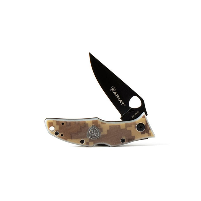 Ariat Camo Smooth Blade Folding Knife