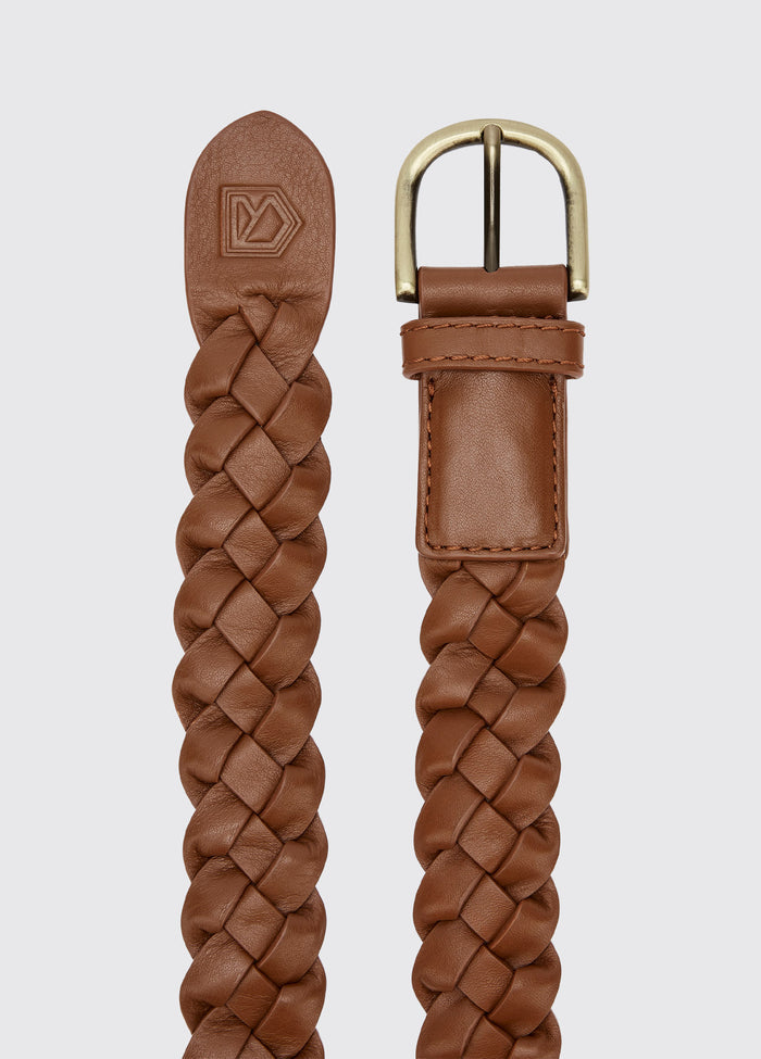 Belmore Women's Leather Belt - Caramel