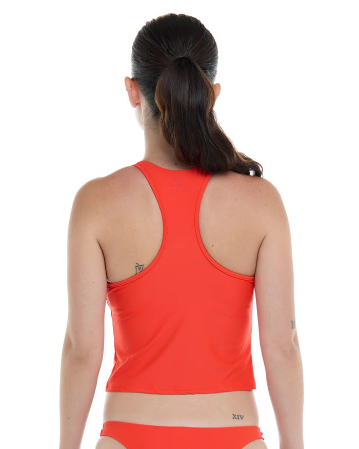 BODY GLOVE SMOOTHIES POPPY REVA CROP WOMENS SWIMWEAR TOP