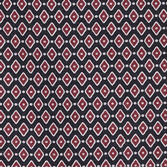Boy's Wrangler Classic Button- Down Print Shirt- Navy Red Chain