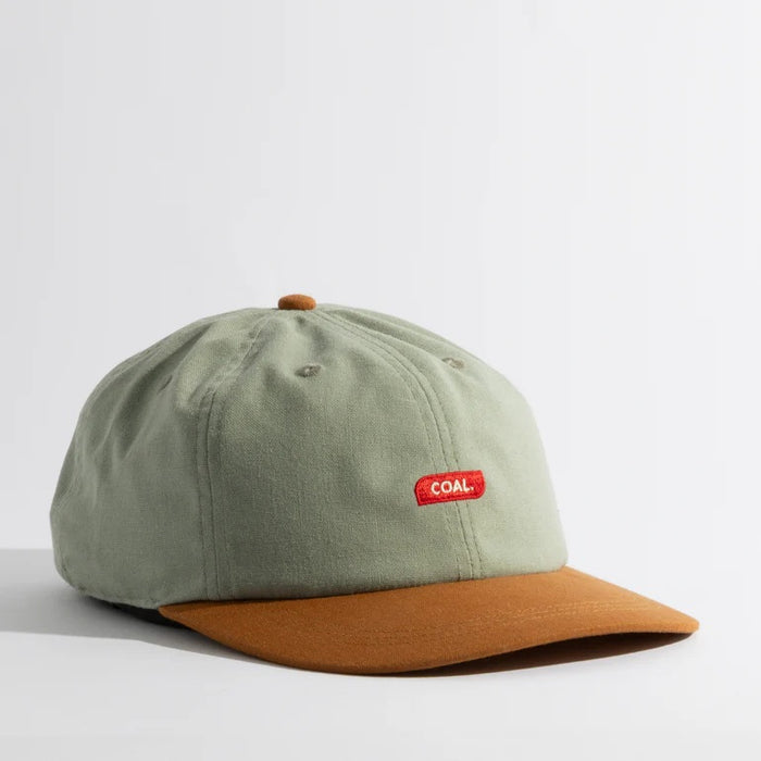 COAL THE EVERGREEN VINTAGE 6-PANEL CAP SAGE/LIGHT BROWN
