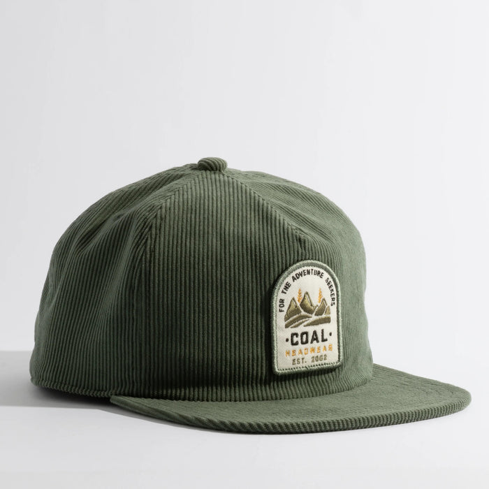 COAL THE HILLTOP RETRO CORDUROY CAP SAGE