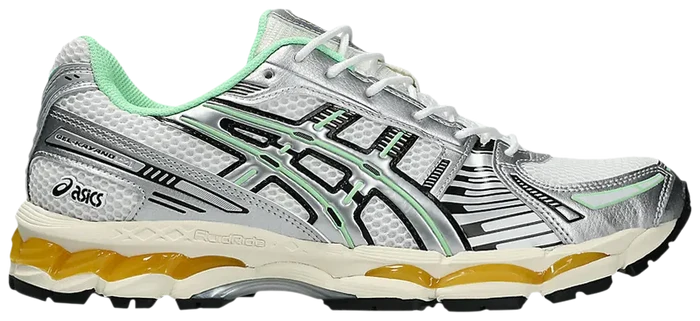 ASICS Gel-Kayano 12.1 Silver Green Orange