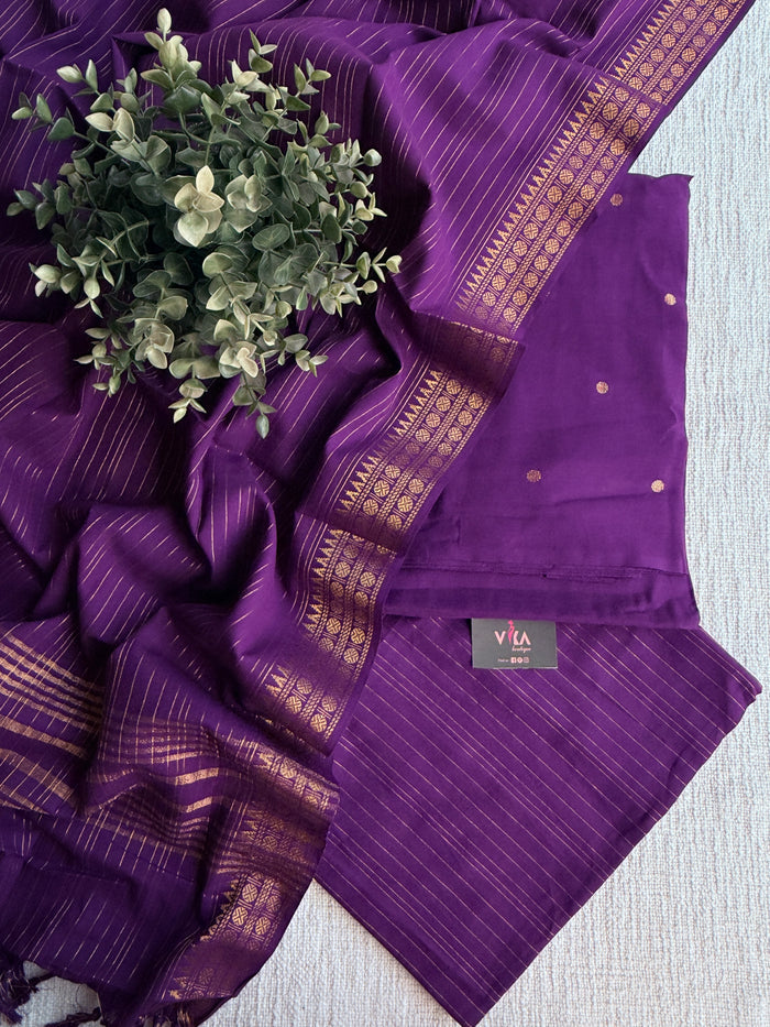Handloom cotton salwar suit material