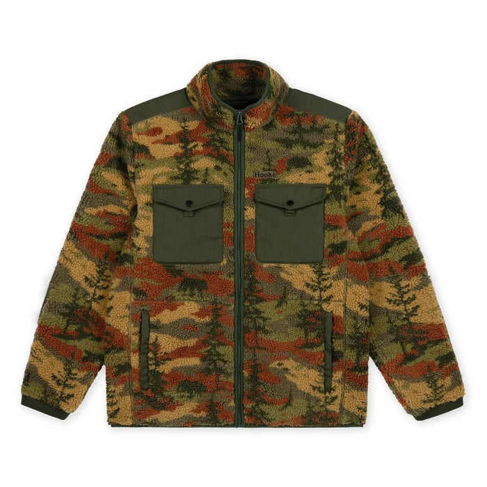 HOOKE MISTASSINI PILE FLEECE JACKET BOREALIS MENS FLEECE