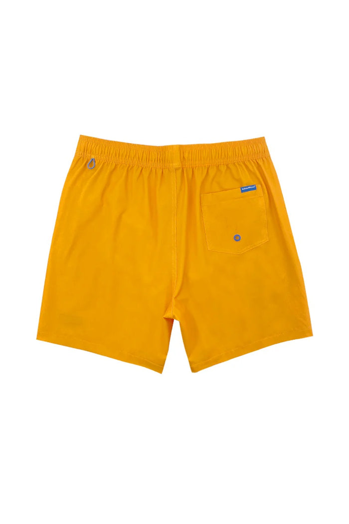 ISLAND HAZE LAVANA 6" STRETCH SOLID VOLLEY SHORT MANGO MENS SHORTS
