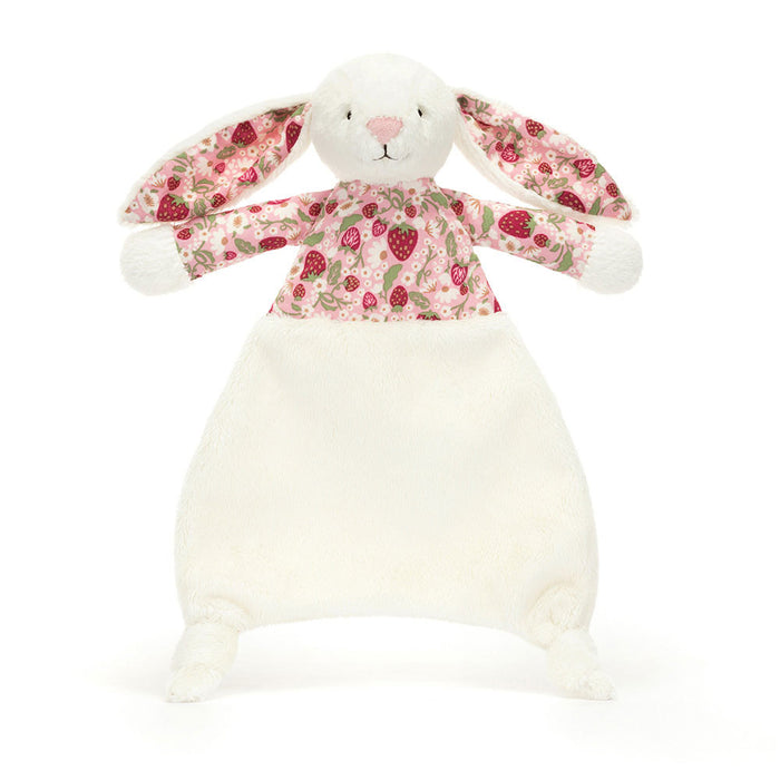 JellyCat Comforter Blossom Cream Bunny Berry