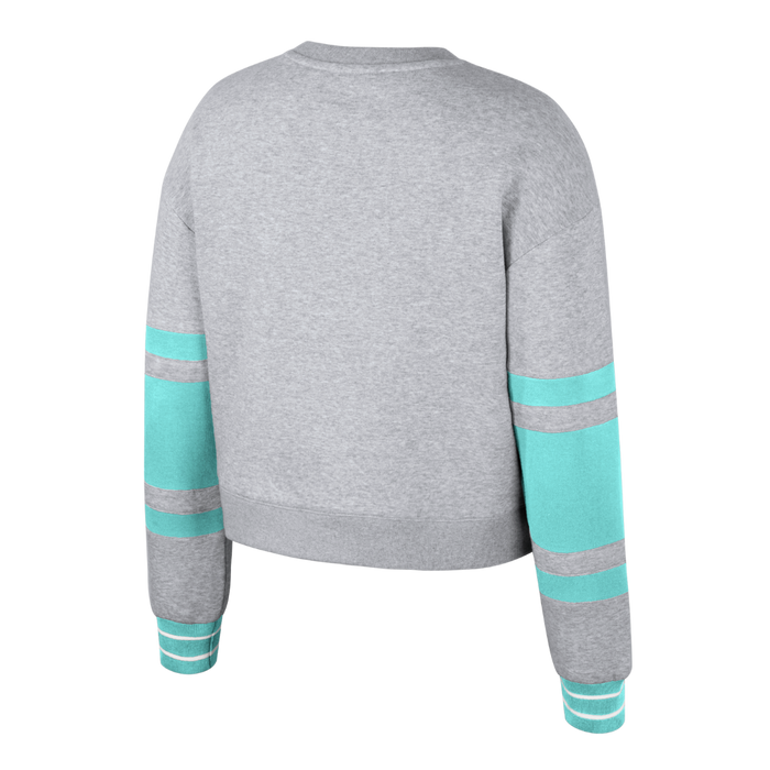 KC Current Women's Teal Accent Crop Crewneck