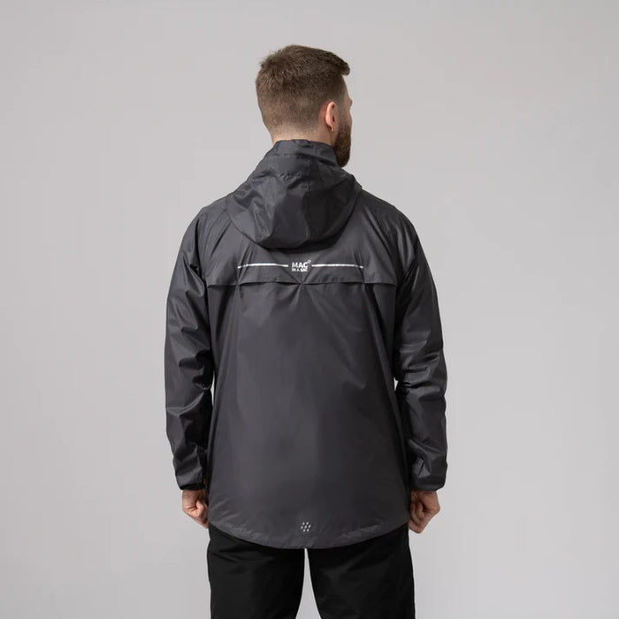MAC IN A SAC ORIGIN 2 PACKABLE WATERPROOF JACKET CHARCOAL