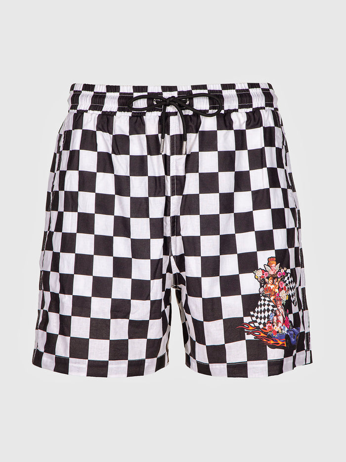 shorts / Multicolor Angel Race Shorts
