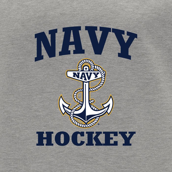 Navy Anchor Hockey 1/4 Zip