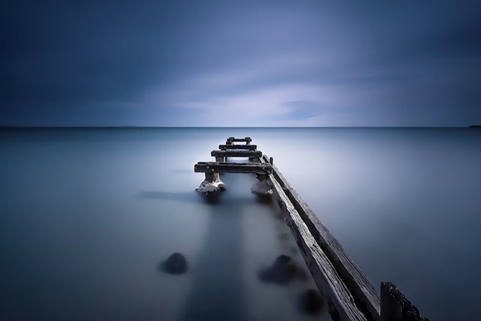 Photography | Parkdale Pier Moody Blue | Nick Psomiadis