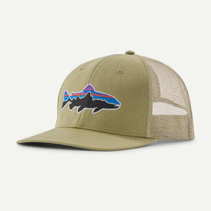PATAGONIA FITZ ROY TROUT TRUCKER HAT GUMTREE GREEN