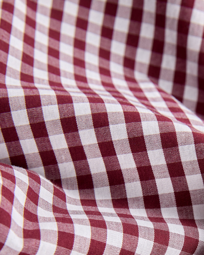 Patterned cotton overshirt