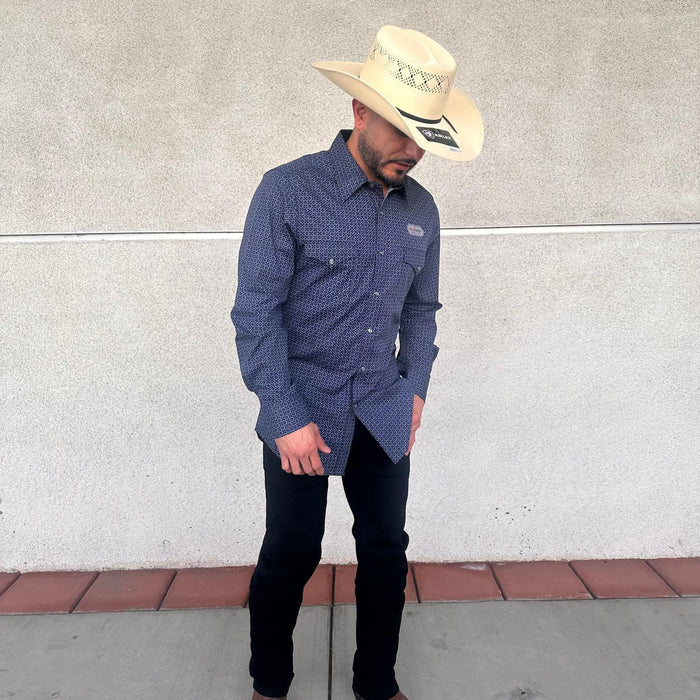 Rock & Roll Denim Tek Long Sleeve Snap Shirt