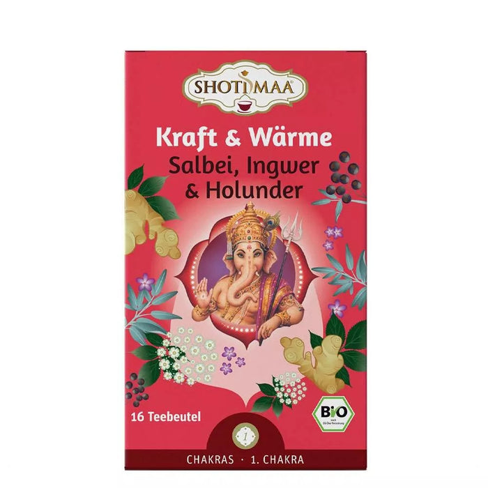 Shoti Maa - Kraft & Wärme |Salbei, Ingwer & Holunder, Chakra Tee - 16 Teebeutel_12848.jpg