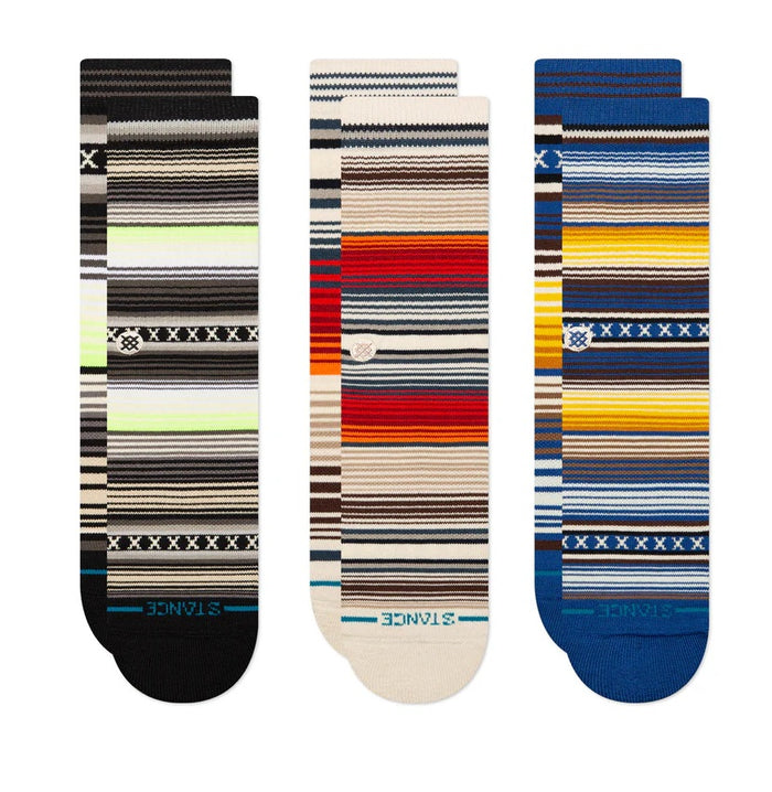 STANCE CURREN 3 PACK SOCKS