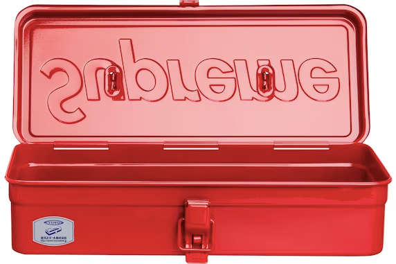 Supreme TOYO Steel T-320 Toolbox (Red)