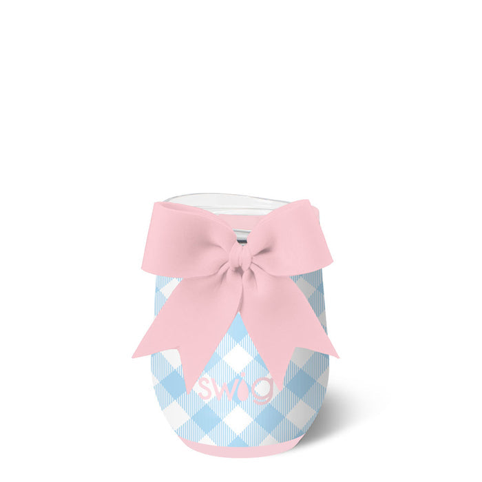 Swig Wine Cup Gingham Stemless