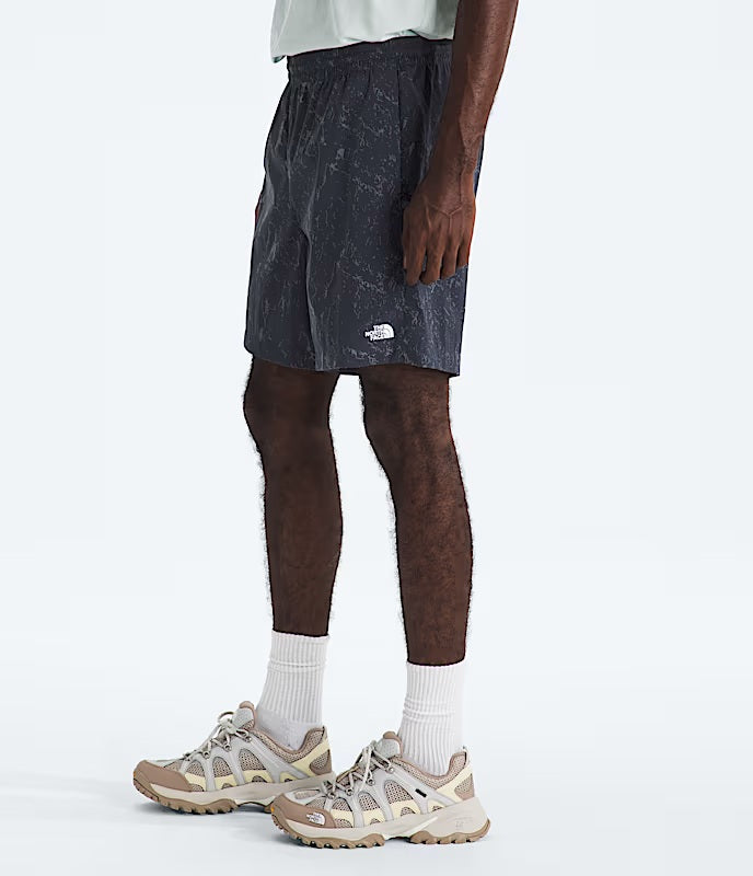 THE NORTH FACE CLASS V PATHFINDER PULL ON SHORT 7" PRINT MENS SHORT