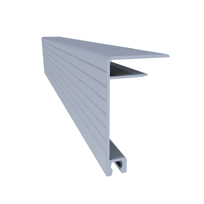 1/4-inch Aluminum Lidmaker Groove Extrusion with 2-inch Leg height, 10 Feet Length