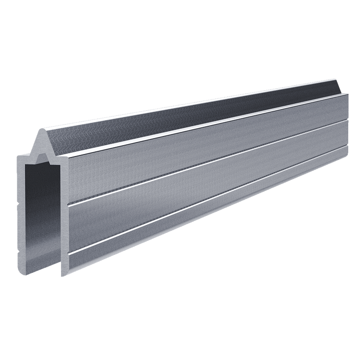 1/4-inch Aluminum Long Leg Tongue Extrusion, 10 Feet Length