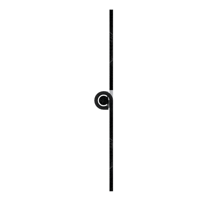 1.50in Open x 72in Long x 0.034in Thick, Steel Continuous Hinge with Zinc Plate & Mounting Holes