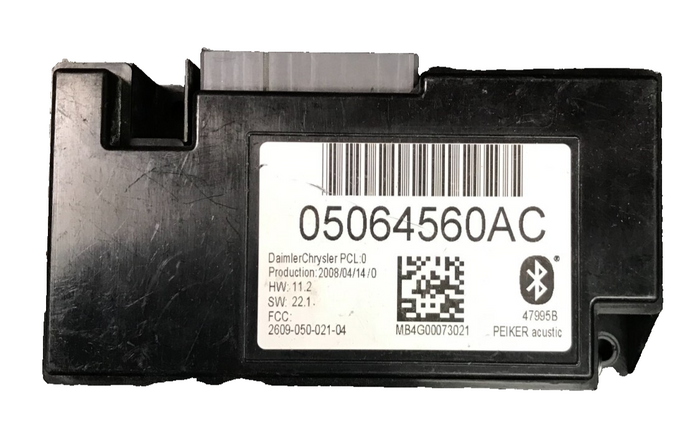 2007-2010 Dodge Chrysler Jeep Uconnect Telematics Bluetooth Module 05064560AC