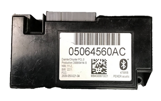 2007-2010 Dodge Chrysler Jeep Uconnect Telematics Bluetooth Module 05064560AC
