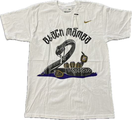 Nike 2010 Nike Black Mamba 5 Rings Tee White
