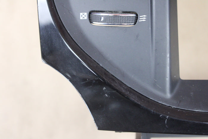 2011-2014 CHRYSLER 300 CENTER DASH RADIO AIR VENT CLOCK TRIM BEZEL OEM
