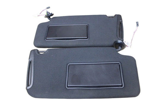 2020-2023 Dodge Charger Left & Right Illuminated Black Sun Visor Set Pair OEM