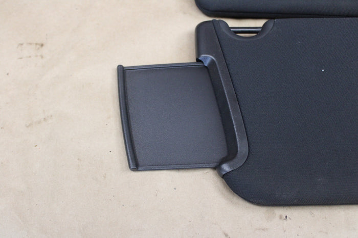 2020-2023 Dodge Charger Left & Right Illuminated Black Sun Visor Set Pair OEM