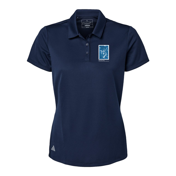 Adidas Women's Micro Pique Polo A581, Full Print