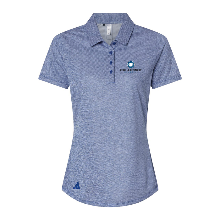 Adidas Women's Space Dyed Polo A592, Full Color