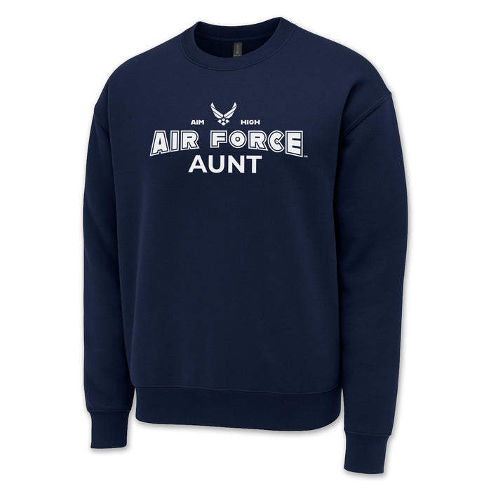 Air Force Aunt Crewneck (Navy)