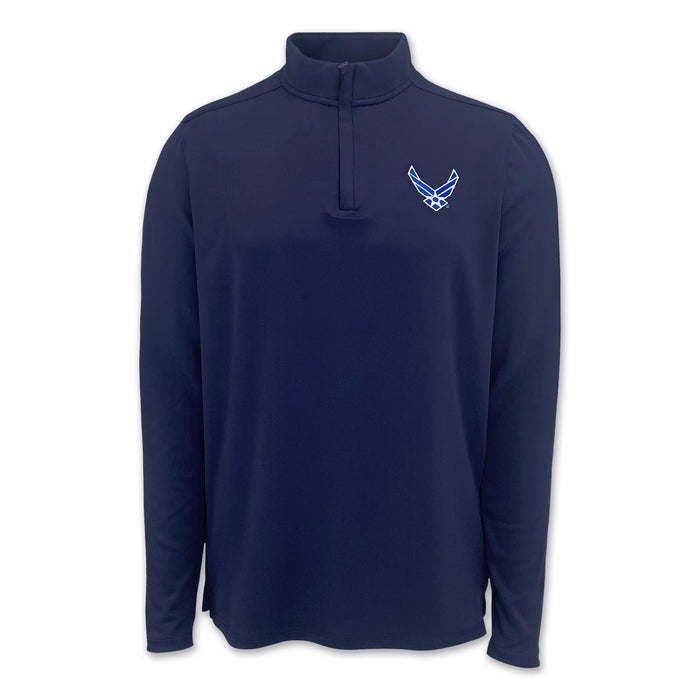 Air Force Wings Under Armour Motion 1/4 Zip (Navy)