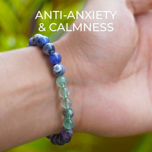 Anti-Anxiety & Calmness Round Beads Bracelet