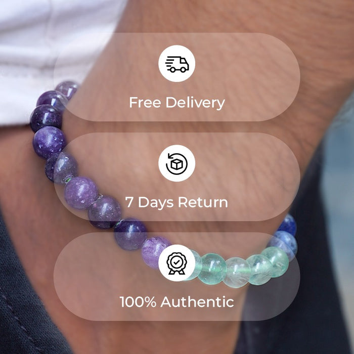 Anti-Anxiety & Calmness Round Beads Bracelet