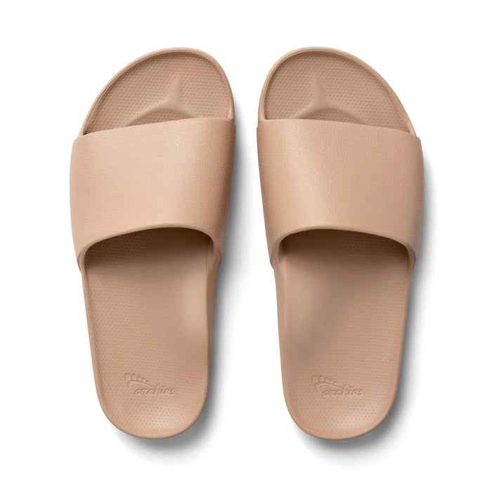 ARCHIES ARCH SUPPORT SLIDES CLASSIC TAN