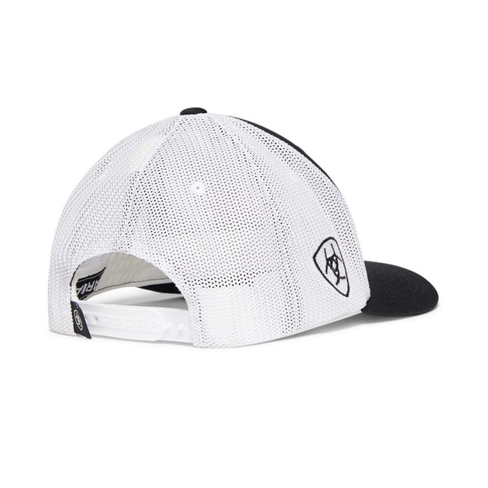 Ariat Mexican Flag Black Trucker Hat