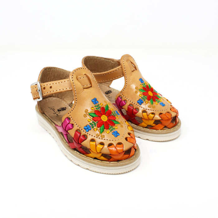 "Ava"- Girl's Colorful Huaraches