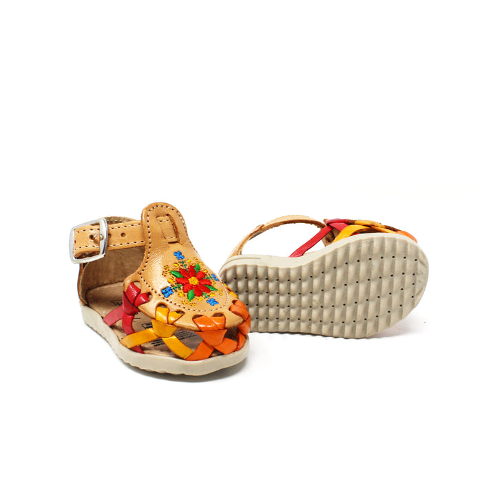 "Ava"- Girl's Colorful Huaraches