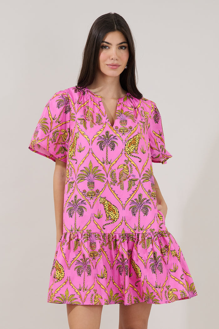 Azari Shift Mini Dress Pantheress