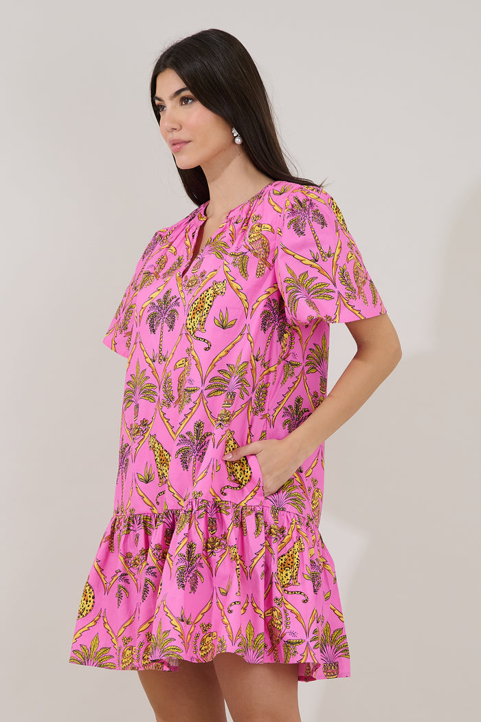 Azari Shift Mini Dress Pantheress