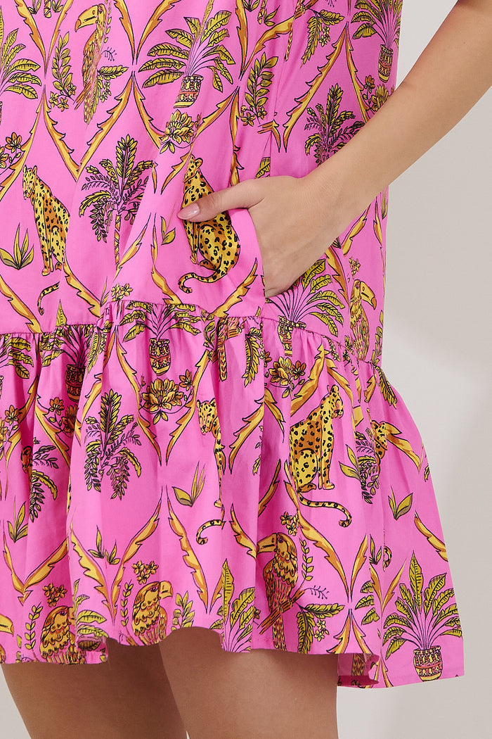 Azari Shift Mini Dress Pantheress