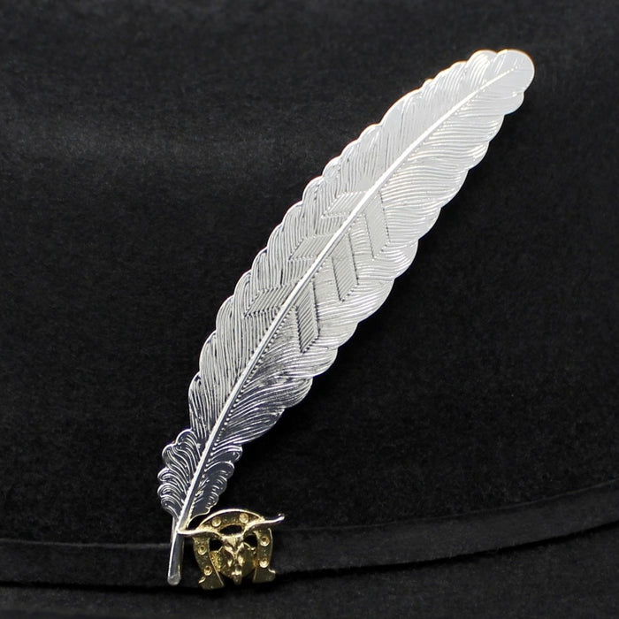 Bandoleros Chihuahua 50X Felt Hat with Premium Aluminum Feather