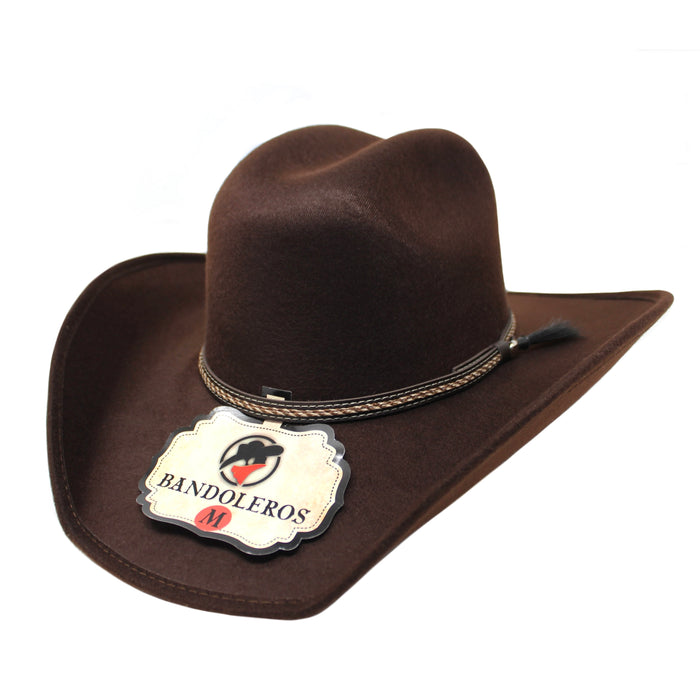 Bandoleros Chihuahua Forrada Hat - Café