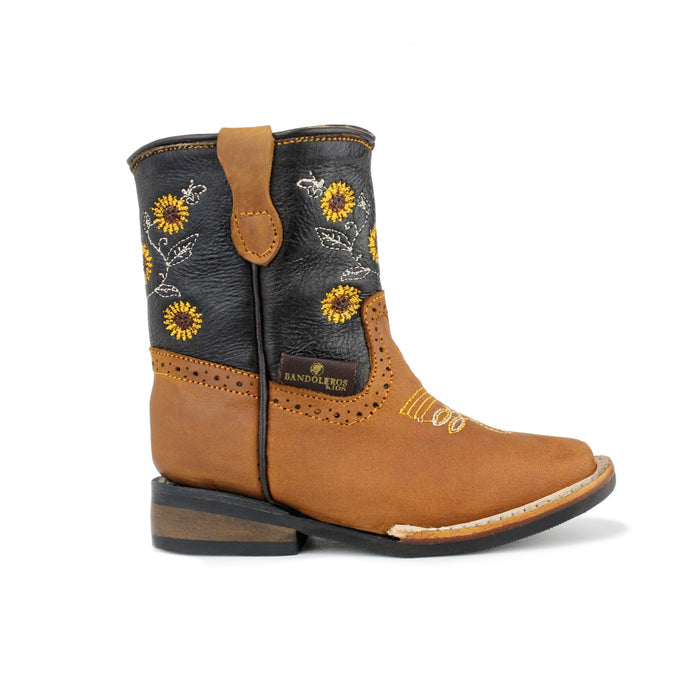 Bandoleros Girasol Infant Cowgirl Boots w/ Zipper