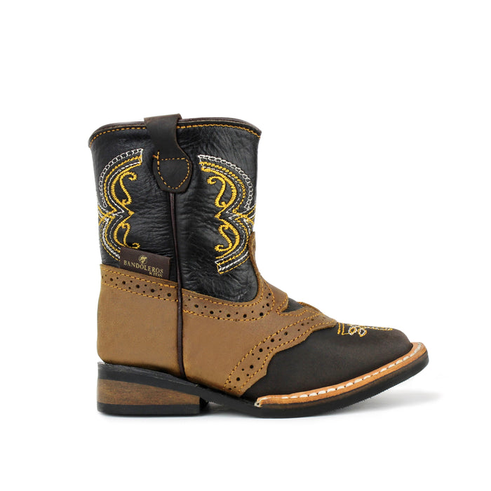 Bandoleros Infant Bull Cowboy Boot w/ Zipper